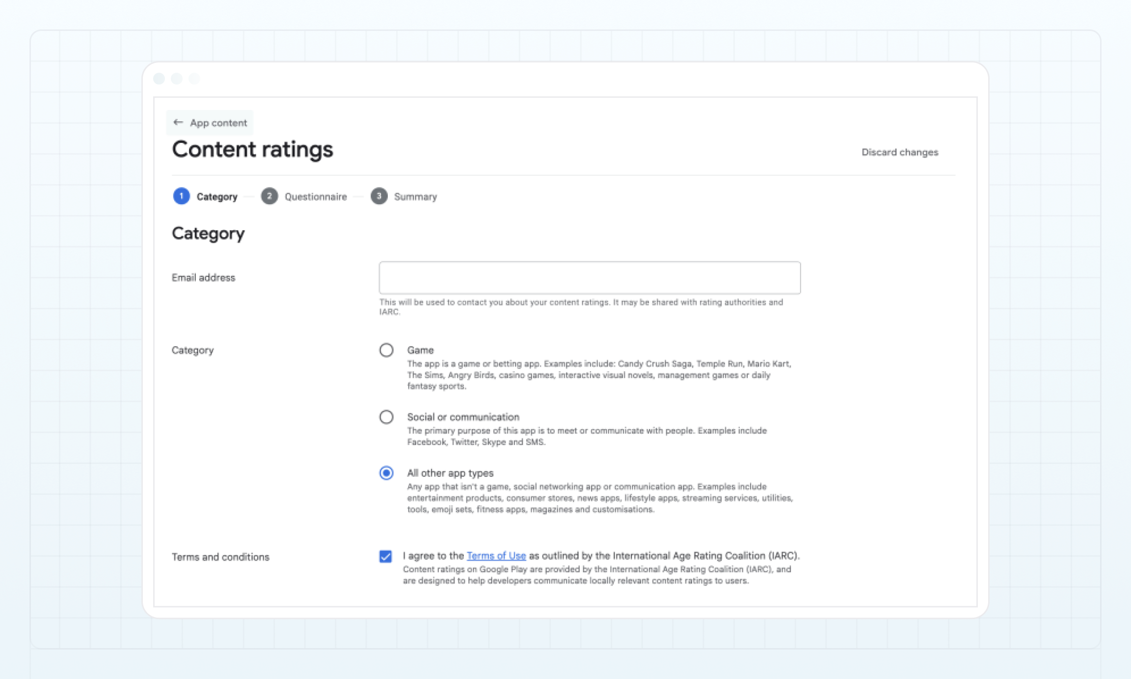 Content ratings — Category