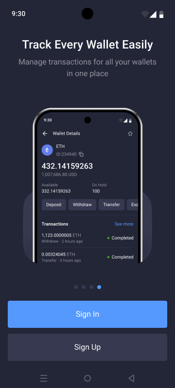 Track every wallet easily