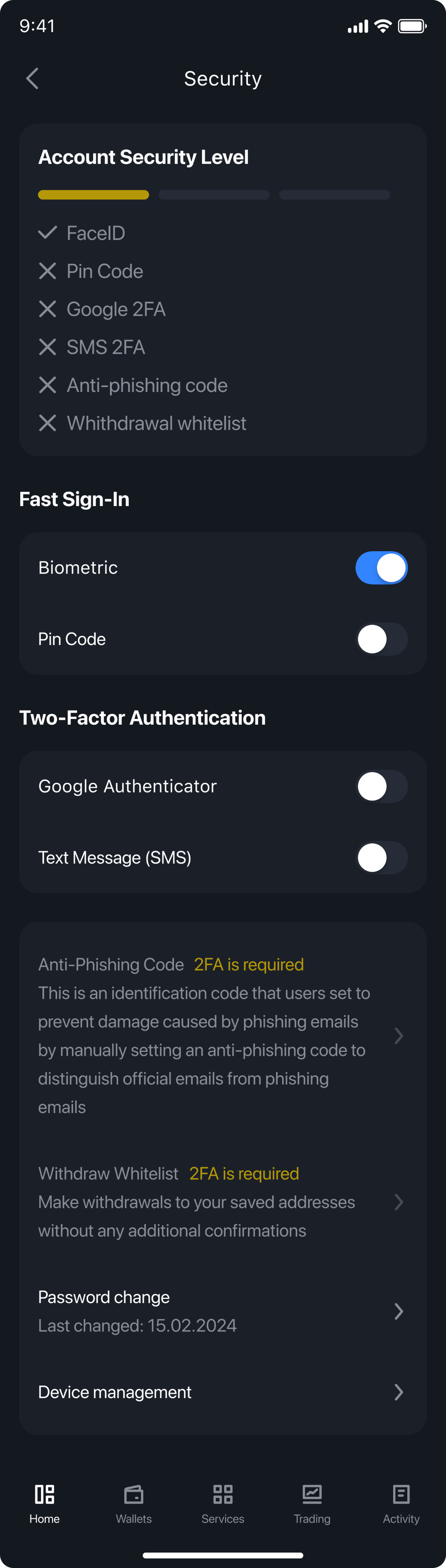 Two-Factor Authentication